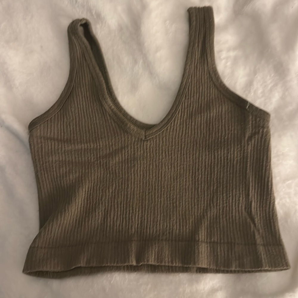 Urban outfitters green soft cami